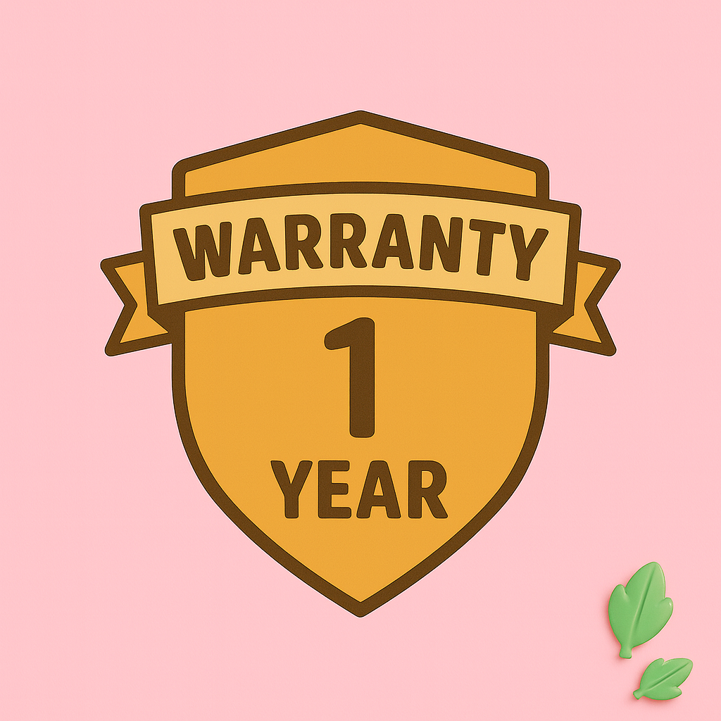 1 Year Warranty