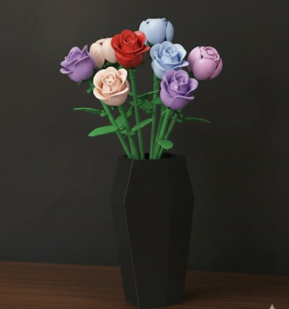 Botanical Brick Vase